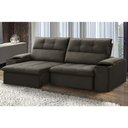 Ver imagem 7 de Sofá Retrátil e Reclinável França 210 Cm com Porta Copos e Objetos