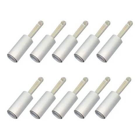 Kit 10 Rolos Adesivo Tira Pêlo Cabelo P/ Roupa, Tecido, Terno