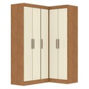Ver imagem 2 de Guarda-roupa Modulado de Canto 5 Portas Paris