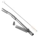 Ver imagem 4 de Bomba para Tererê Chimarrão 23cm Lisa Bojo Mola com Rosca e Anel de Pingente Cavalo