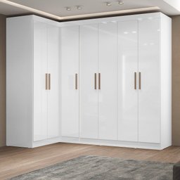 Guarda-roupa de Canto Modulado 7 Portas Paris - 1