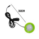 Ver imagem 5 de Luminária Solar Rádio FM Luz de Emergência Lanterna USB Cartao de Memoria Lâmpada Portátil