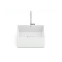Ver imagem 5 de Cuba de Apoio 30x30cm sem Mesa T3 Terra Branco/Blanco Mate Roca