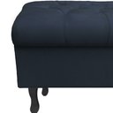 Ver imagem 2 de Recamier Bau Bia 80cm Suede Azul Royal - Dominic Decor