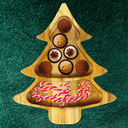 Ver imagem 2 de Petisqueira Árvore de Natal para Frios Aperitivos Mesa Posta