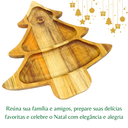 Ver imagem 3 de Petisqueira Árvore de Natal para Frios Aperitivos Mesa Posta