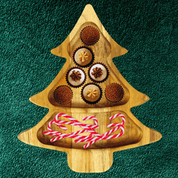 Petisqueira Árvore de Natal para Frios Aperitivos Mesa Posta - 2