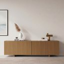 Ver imagem 1 de Rack para TV até 60 Polegadas 180x51cm Aruá CabeCasa MadeiraOriginals Marrom Jatobá