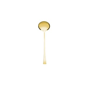 Concha para Sopa Wolff Berna Dourado de Aço Inox