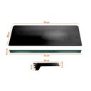 Ver imagem 3 de Bandeja Prateleira Ponta 30x73 Gôndolas New Plus Preto Porta Etiqueta Verde Sa Gôndolas