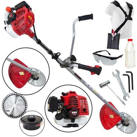 Roçadeira Kawashima Premium Kw2600-l Gasolina 2t com Guidão