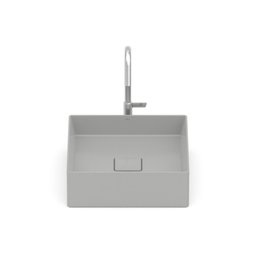 Cuba de Apoio 35cm X 35cm sem Mesa T4 Terra Roca - 5