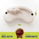 Ver imagem 4 de Sofá Veda 150cm Tecido Bouclê Xpand Tech