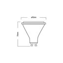 Ver imagem 2 de Lâmpada Led Astraled Ar70 24° 4,8w Gu10 Bivolt
