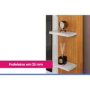 Ver imagem 7 de Estante Home Painel p/ TV 65 pol Horus 224cm Freijo/Off DJ Móveis