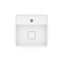 Ver imagem 4 de Cuba de Apoio 35x35cm com Mesa T8 Terra Branco/Blanco Mate Roca