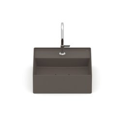 Cuba de Apoio 35x35cm com Mesa T8 Terra - 5