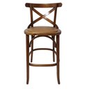 Ver imagem 1 de Kit 4 Banquetas Alta Bistro Maciça Rattan Gourmet Luxo
