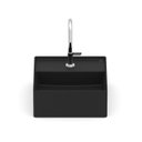 Ver imagem 5 de Cuba de Apoio 30x30cm com Mesa T7 Terra Preto/Matte Black Roca