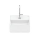 Ver imagem 5 de Cuba de Apoio 30x30cm com Mesa T7 Terra Branco/Blanco Mate Roca
