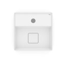 Ver imagem 4 de Cuba de Apoio 30x30cm com Mesa T7 Terra Branco/Blanco Mate Roca