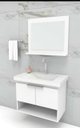 Ver imagem 3 de Armario Banheiro 60cm Kit Slim - Branco - Fimap