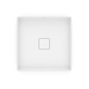 Ver imagem 4 de Cuba de Apoio 40x40cm sem Mesa T5 Terra Branco/Blanco Mate Roca