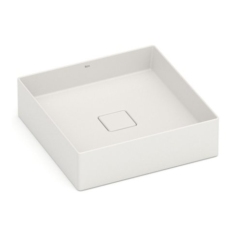 Cuba de Apoio 40x40cm sem Mesa T5 Terra Bege/Beige Roca