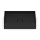 Ver imagem 3 de Cuba de Apoio Retangular 51cm x 36cm sem Mesa T6 Terra Roca Preto/Matte Black