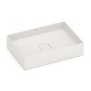 Ver imagem 1 de Cuba de Apoio Retangular 51cm X 36cm sem Mesa T6 Terra Roca