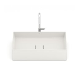 Cuba de Apoio Retangular 51cm X 36cm sem Mesa T6 Terra Roca - 5