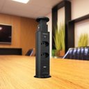 Ver imagem 3 de Torre de Tomada com 2 Tomadas + 2 Usb (tipo A+c) Retrátil Renna