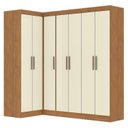 Ver imagem 2 de Guarda-roupa de Canto Modulado 7 Portas Paris
