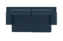 Ver imagem 5 de Sofá Retrátil e Reclinável Slim 250cm 4 Lugares Fofao Premium Azul Marinho