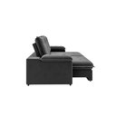 Ver imagem 3 de Sofá Retrátil e Reclinável Slim 250cm 4 Lugares Fofao Premium Cinza Titânio