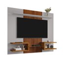 Ver imagem 3 de Painel Ripado para TV até 55 Polegadas 163,2CMX136CM Atlas Bege