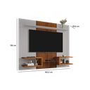 Ver imagem 4 de Painel Ripado para TV até 55 Polegadas 163,2CMX136CM Atlas Bege