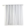 Cortina Pratika Glam Slim Bella Janela 260x170 cm Branco - 3