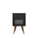 Ver imagem 5 de Mesa de Cabeceira Mdf Pés Palitos com 1 Gaveta e 1 Nicho Plancasa:preto Tx