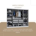 Ver mais imagens de Guarda-Roupa Modulado de Canto 11 Portas e 4 Gavetas Paris Branco