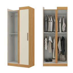 Guarda-roupa Modulado de Canto 11 Portas e 4 Gavetas Paris - 6