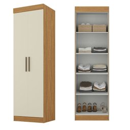 Guarda-roupa Modulado de Canto 11 Portas e 4 Gavetas Paris - 5