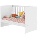 Ver imagem 6 de Berço com Guarda Roupa Infantil Nacional Life 2186 Olimpia 4 Portas 2 Gavetas MDF Branco Albatroz