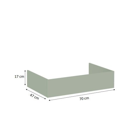 Rodapé para Cozinha Conecta Frizz 70 cm Verde Mint