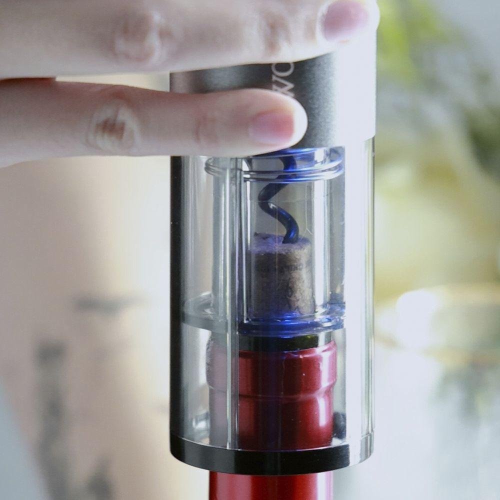 Saca Rolhas Elétrico Wolff Aço Inox para Vinho - 2