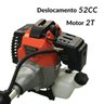 Motopodador de Galhos a Gasolina Profissional Importway Iwpag2t52 2hp 52cc C/ Extensão 2,95 Metros C - 2