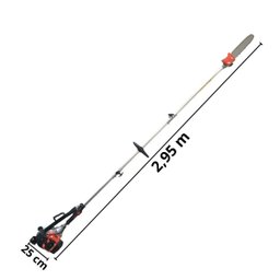 Motopodador de Galhos a Gasolina Profissional Importway Iwpag2t52 2hp 52cc C/ Extensão 2,95 Metros C - 2