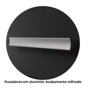 Ver mais imagens de Cômoda 10 Gavetas 99,4x123x40,5cm Alesia - Yescasa Preto