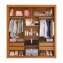 Ver imagem 4 de Closet Modulado 8 Gavetas MDF Freijó Amoudi Móveis