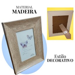 Porta-retrato de Madeira para Foto 15 X 20cm - 2